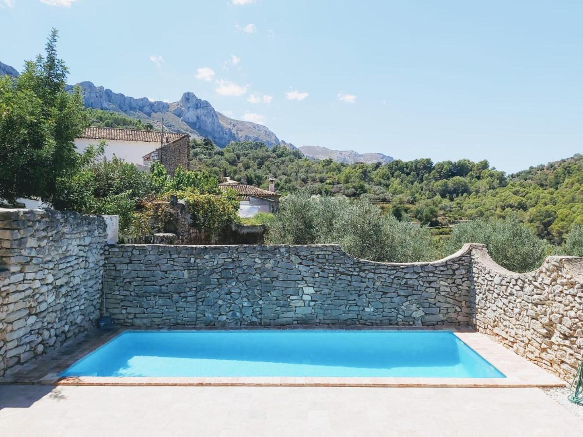Casa Nicole Naturaleza, Montanas Y Piscina Privada En Alicante Carroja Kültér fotó