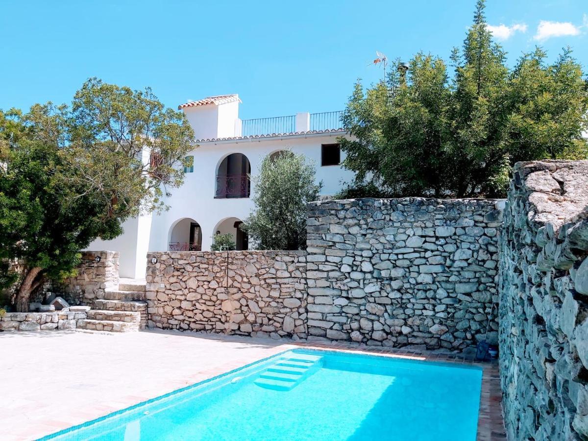 Casa Nicole Naturaleza, Montanas Y Piscina Privada En Alicante Carroja Kültér fotó