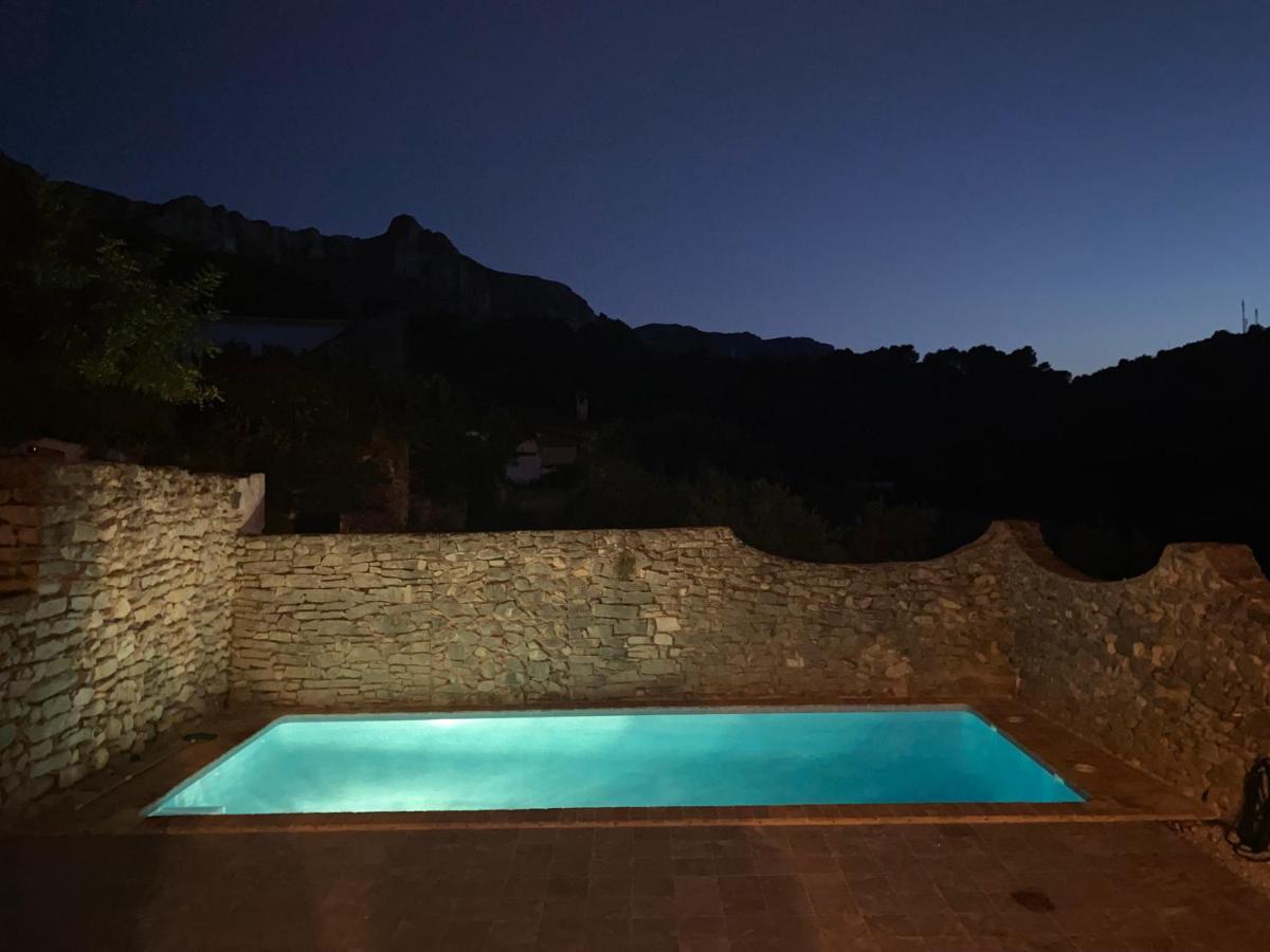 Casa Nicole Naturaleza, Montanas Y Piscina Privada En Alicante Carroja Kültér fotó