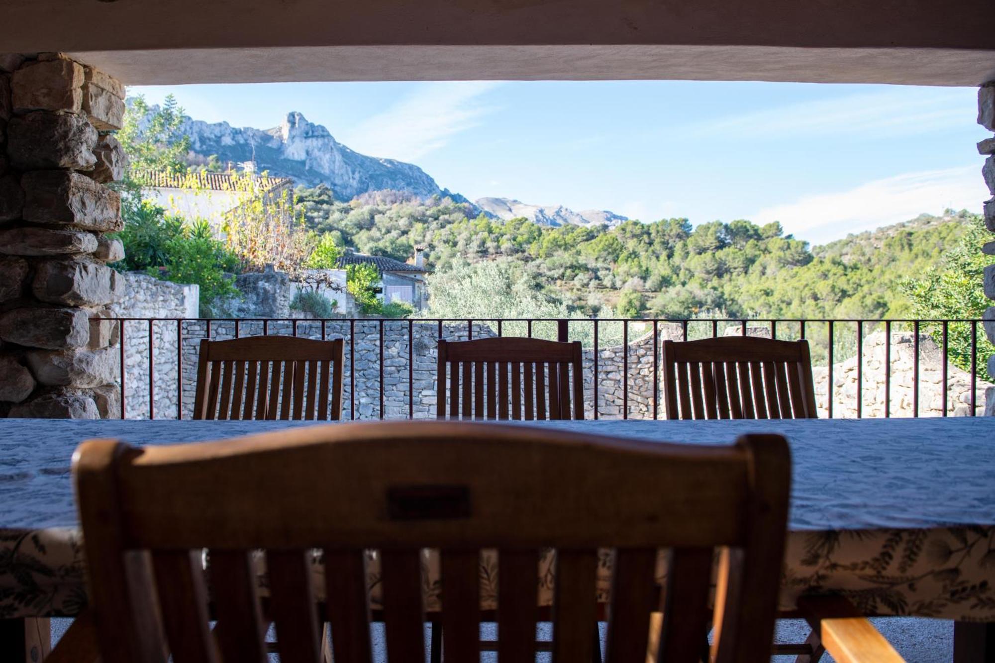 Casa Nicole Naturaleza, Montanas Y Piscina Privada En Alicante Carroja Kültér fotó